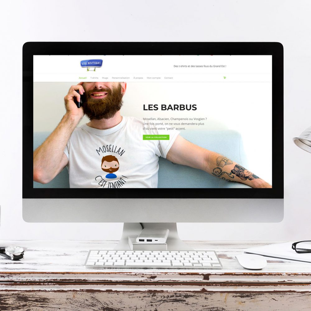 C’te commerce – site de vente en ligne