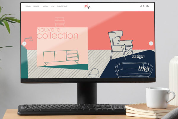 Fly.fr – site internet & e-shop